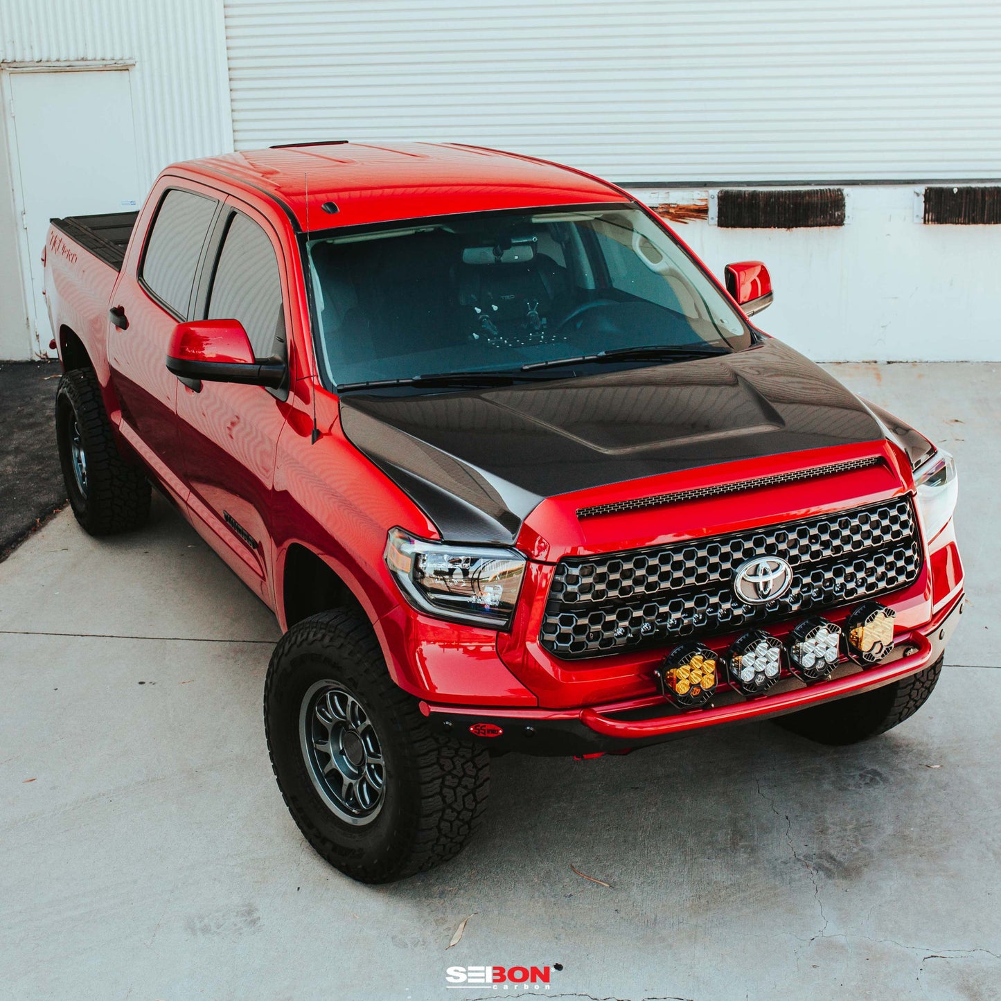 OEM-Style Carbon Fiber Hood For 2014-2021 Toyota Tundra