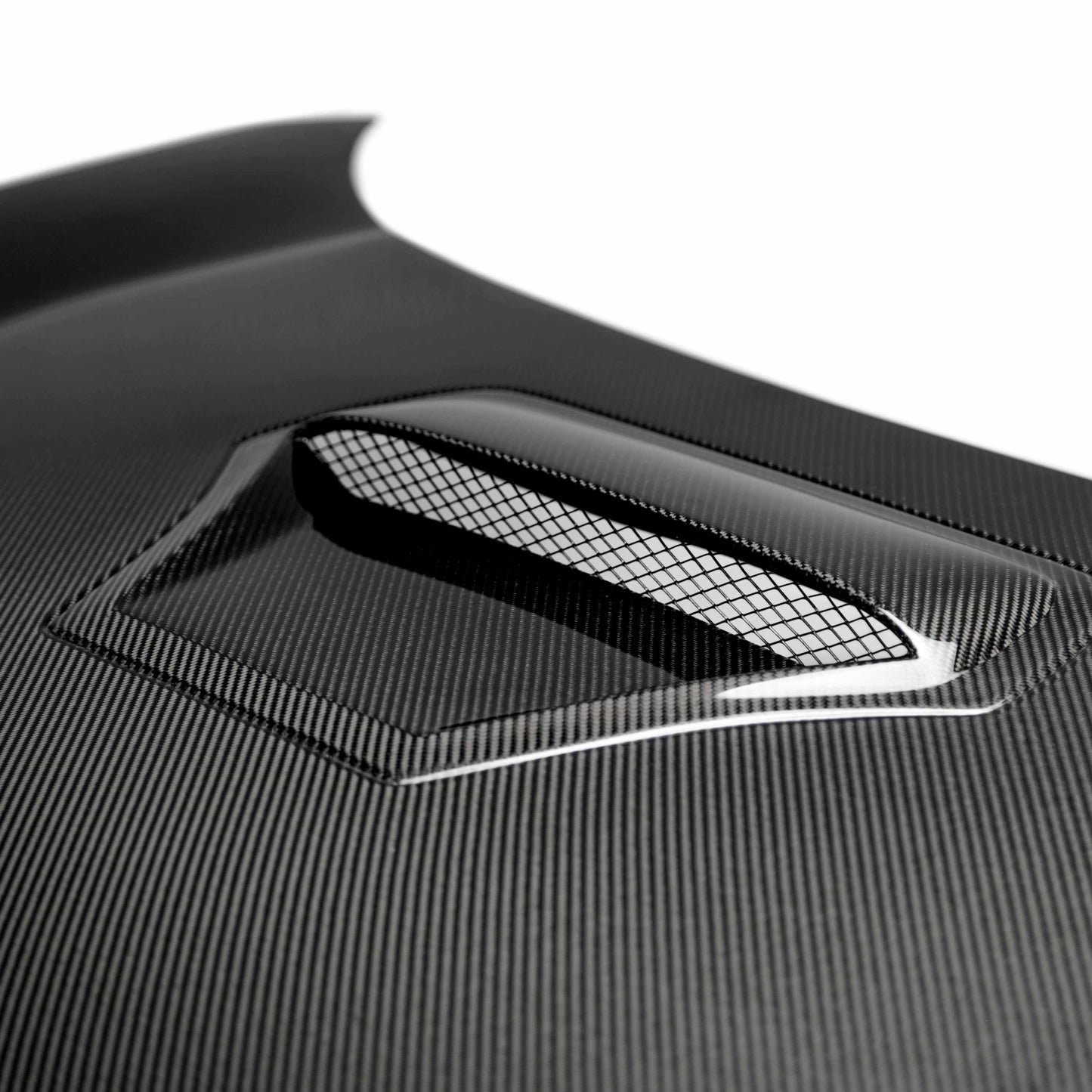 TR-Style Carbon Fiber Hood For 2016-2021 Honda Civic 2DR/4DR