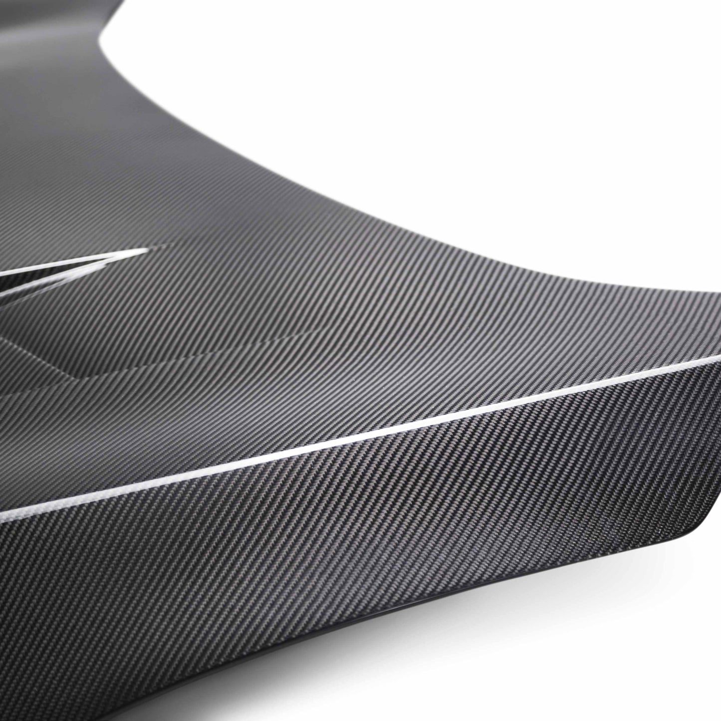 TS-Style Carbon Fiber Hood For 2016-2021 Honda Civic 2DR/4DR