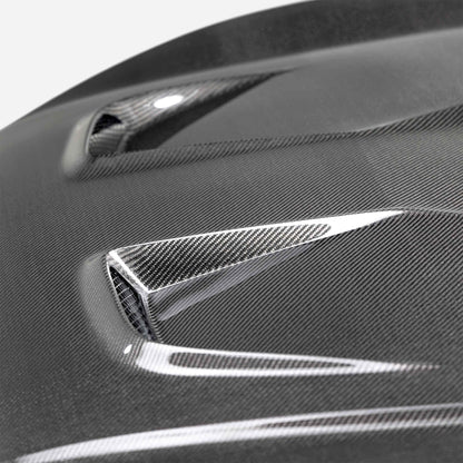 MR-Style Carbon Fiber Hood For 2017-2021 Honda Civic Type R