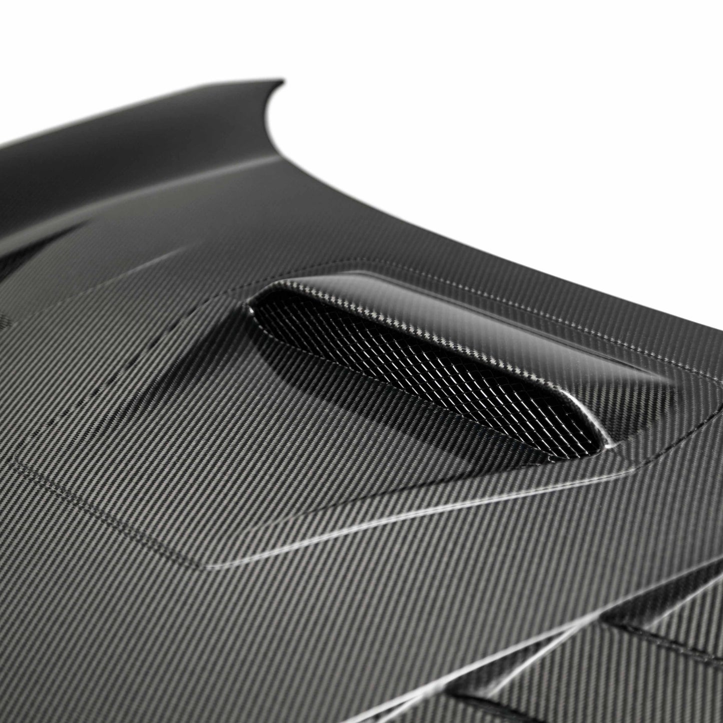 TS-Style Carbon Fiber Hood For 2017-2021 Honda Civic Type R