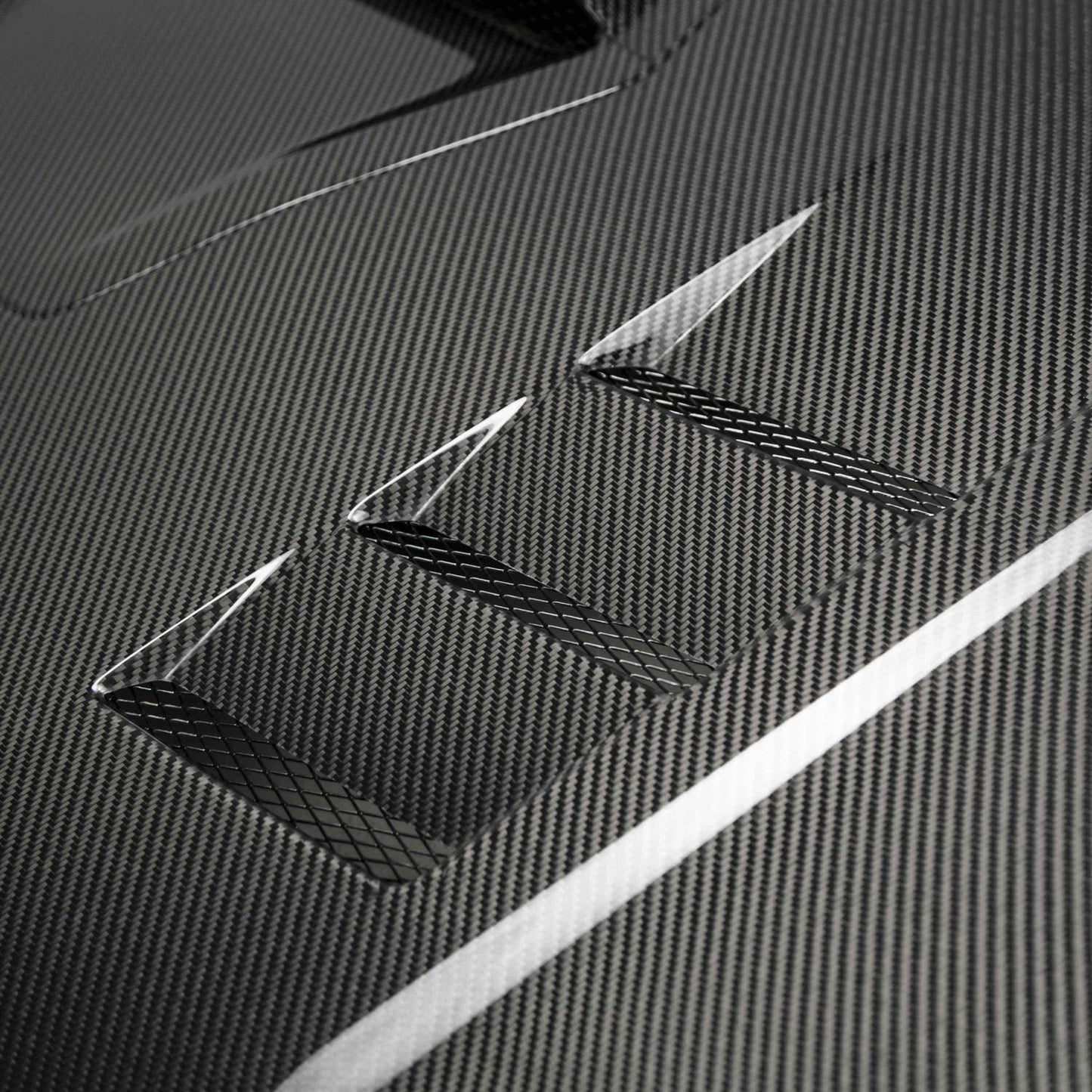 TS-Style Carbon Fiber Hood For 2017-2021 Honda Civic Type R