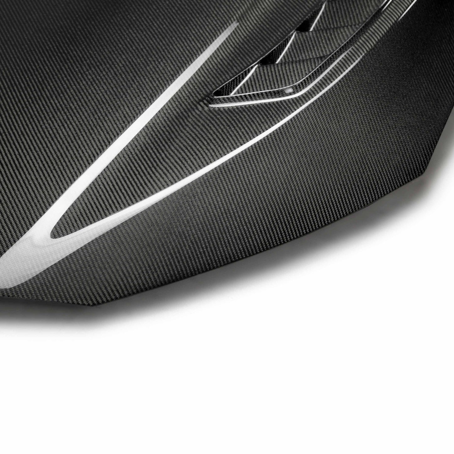 TSII-Style Carbon Fiber Hood For 2017-2021 Honda Civic Type R