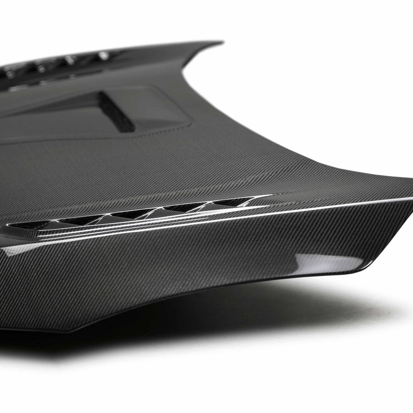TSII-Style Carbon Fiber Hood For 2017-2021 Honda Civic Type R
