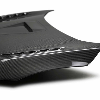 TSII-Style Carbon Fiber Hood For 2017-2021 Honda Civic Type R