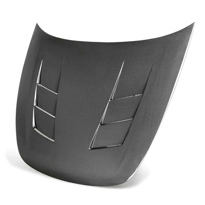 TS-Style Carbon Fiber Hood For 2018-2023 Kia Stinger