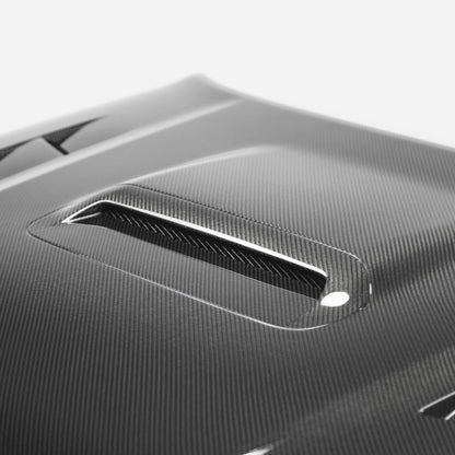 TS-Style Carbon Fiber Hood For 2010-2024 Toyota 4Runner