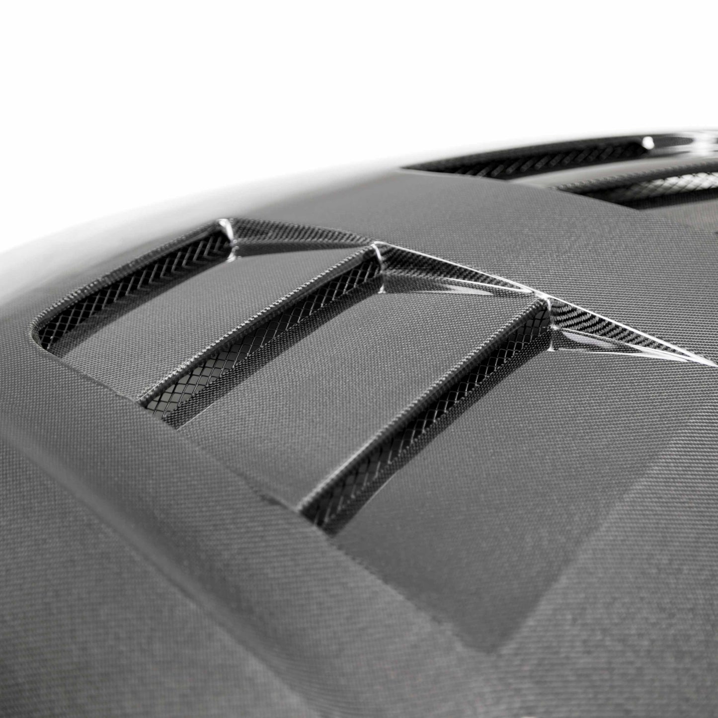 TSII-Style Double Sided Carbon Fiber Hood For 2020-2024 Toyota GR Supra