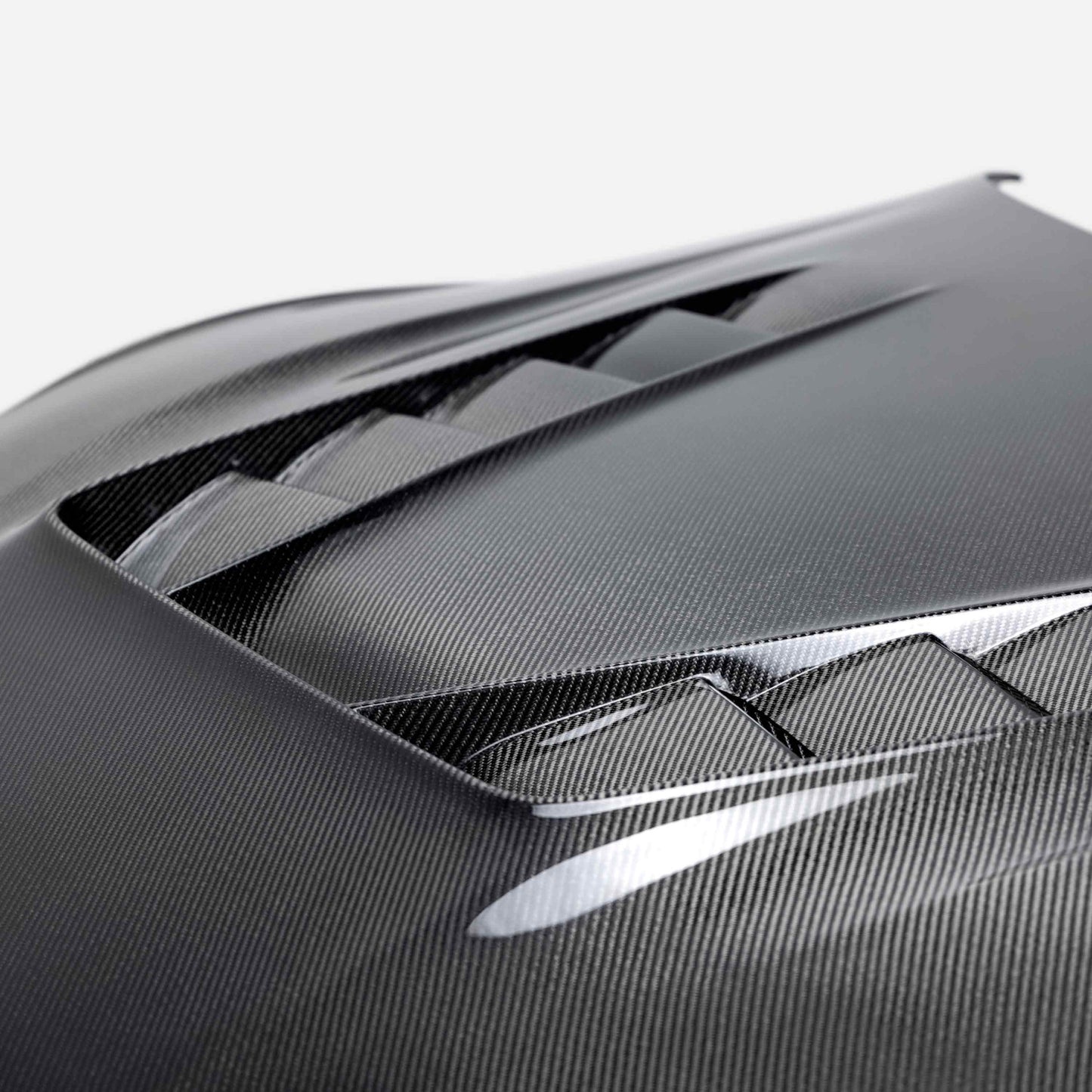 TV-Style Double Sided Carbon Fiber Hood For 2020-2026 Toyota GR Supra