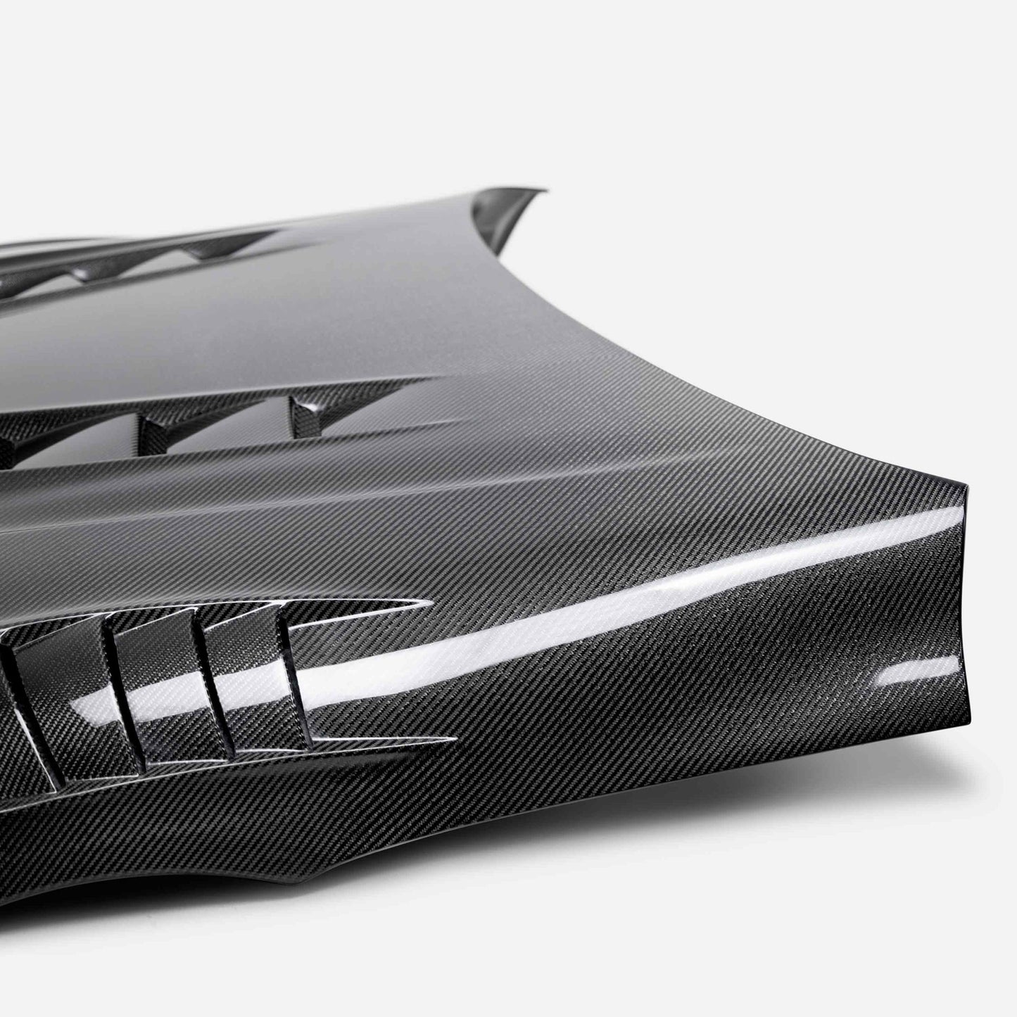 TV-Style Double Sided Carbon Fiber Hood For 2020-2026 Toyota GR Supra