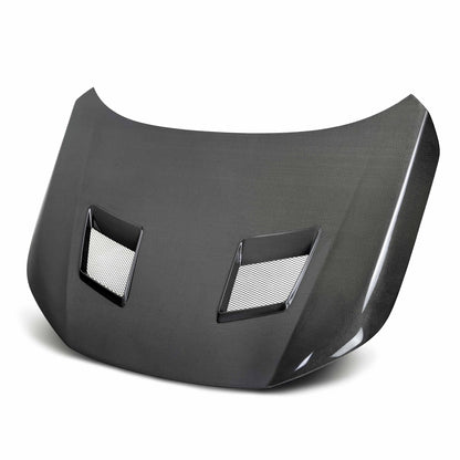 THRW-Style Carbon Fiber Hood For 2022-2023 Honda Civic 4 DR