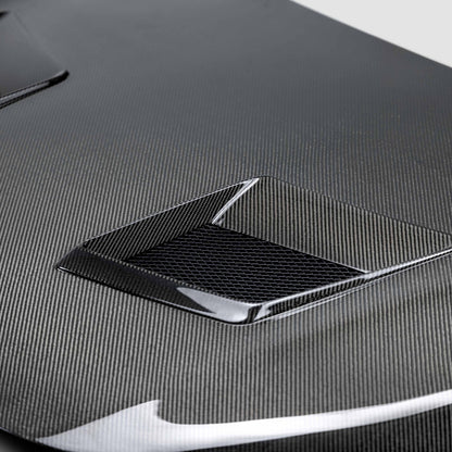 THRW-Style Carbon Fiber Hood For 2022-2023 Honda Civic 4 DR