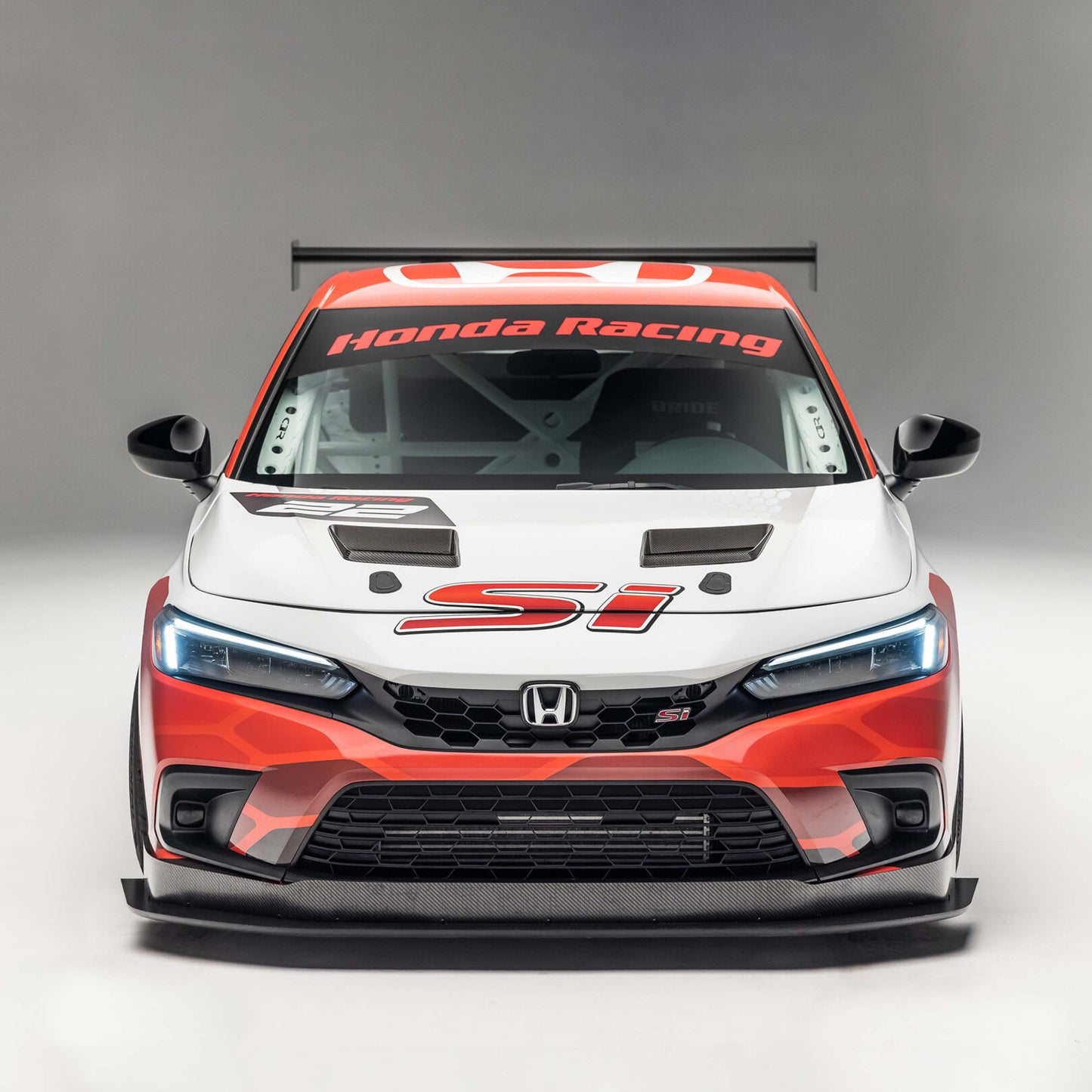 THRW-Style Carbon Fiber Hood For 2022-2023 Honda Civic 4 DR