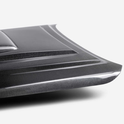 TR-Style Carbon Fiber Hood For 2022-2024 Nissan Frontier