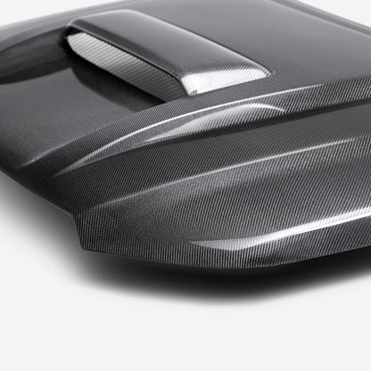 TR-Style Carbon Fiber Hood For 2022-2024 Nissan Frontier