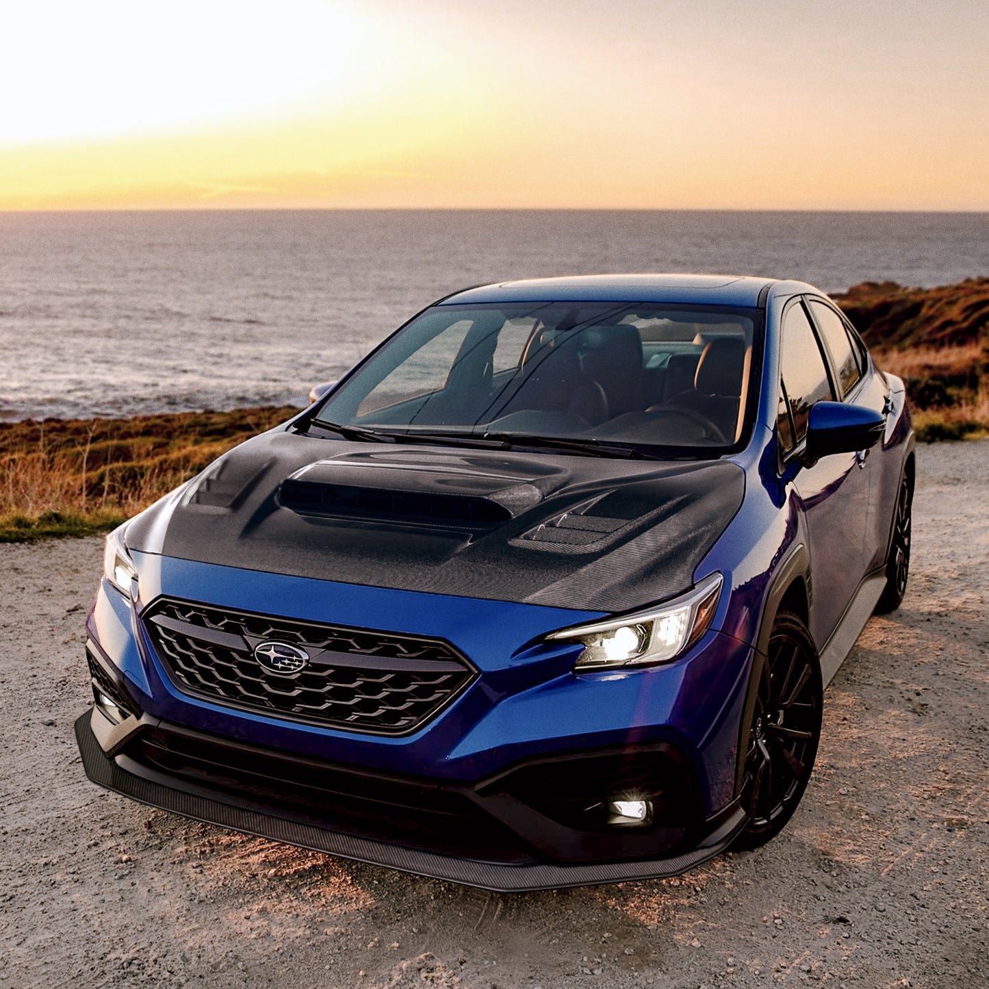 CW-Style Carbon Fiber Hood For 2022-2024 Subaru WRX