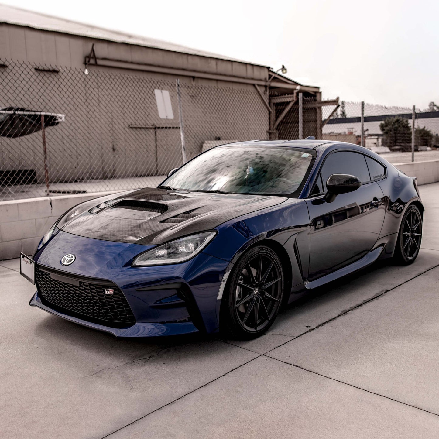 FA-Style Carbon Fiber Hood For 2022-2024 Toyota GR86/ Subaru BRZ