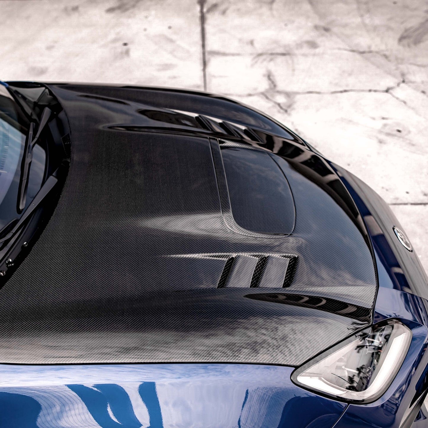 FA-Style Carbon Fiber Hood For 2022-2024 Toyota GR86/ Subaru BRZ