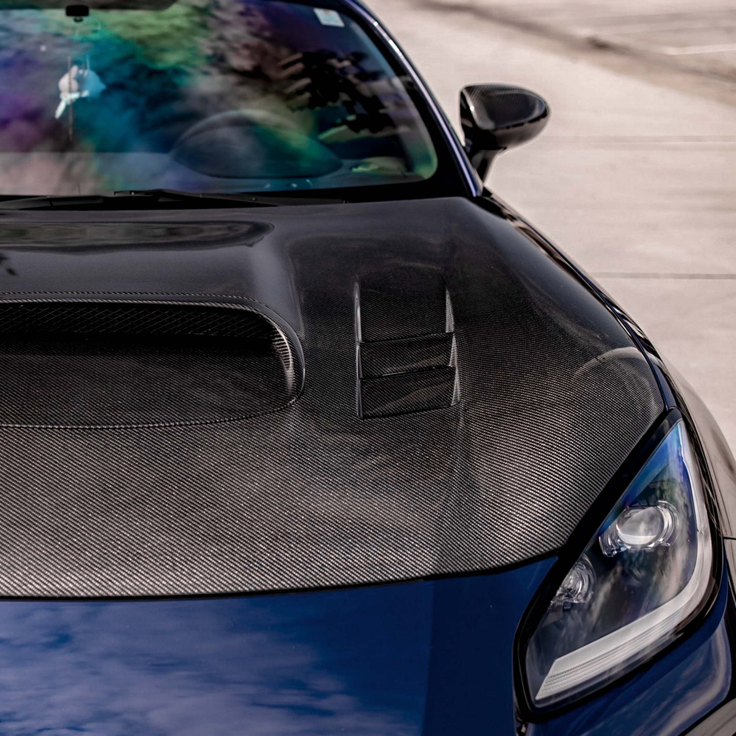 FA-Style Carbon Fiber Hood For 2022-2024 Toyota GR86/ Subaru BRZ