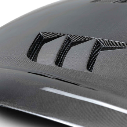 TS-Style Carbon Fiber Hood For 2022-2024 Toyota GR86/ Subaru BRZ