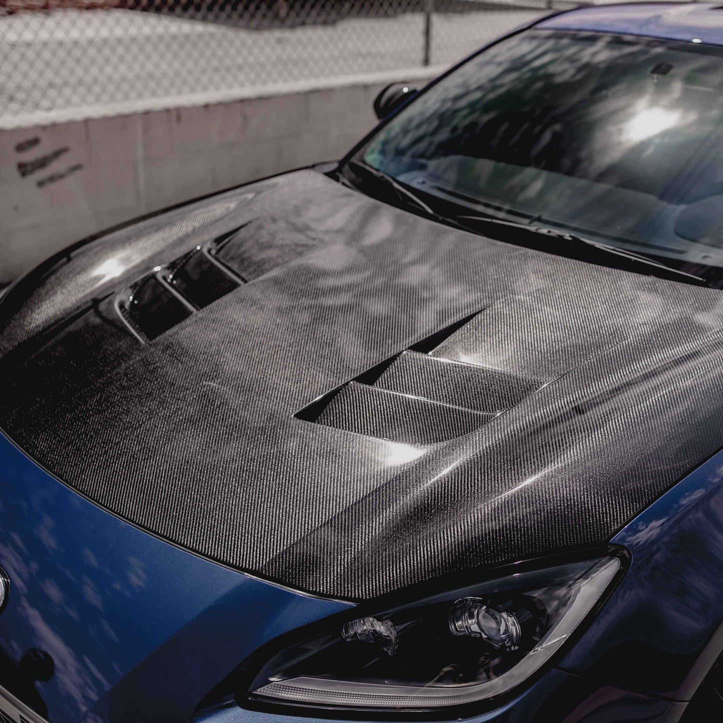 TS-Style Carbon Fiber Hood For 2022-2024 Toyota GR86/ Subaru BRZ