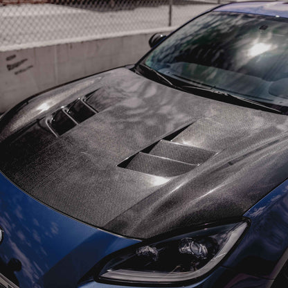TS-Style Carbon Fiber Hood For 2022-2024 Toyota GR86/ Subaru BRZ
