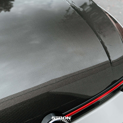OEM-Style Carbon Fiber Hood For 2022 VW Golf MK8