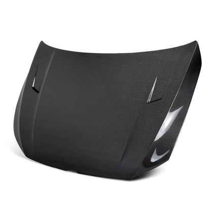 TM-Style Carbon Fiber Hood For 2022 VW Golf MK8