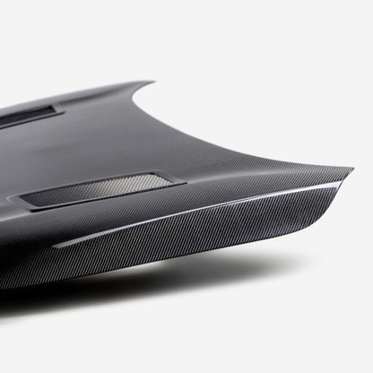 GT-Style Double Sided Carbon Fiber Hood For 2023-2024 Honda Civic Type R