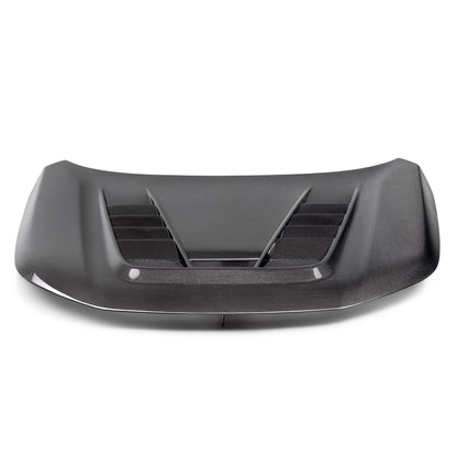 TV-Style Double Sided Carbon Fiber Hood For 2023-2024 Honda Civic Type R