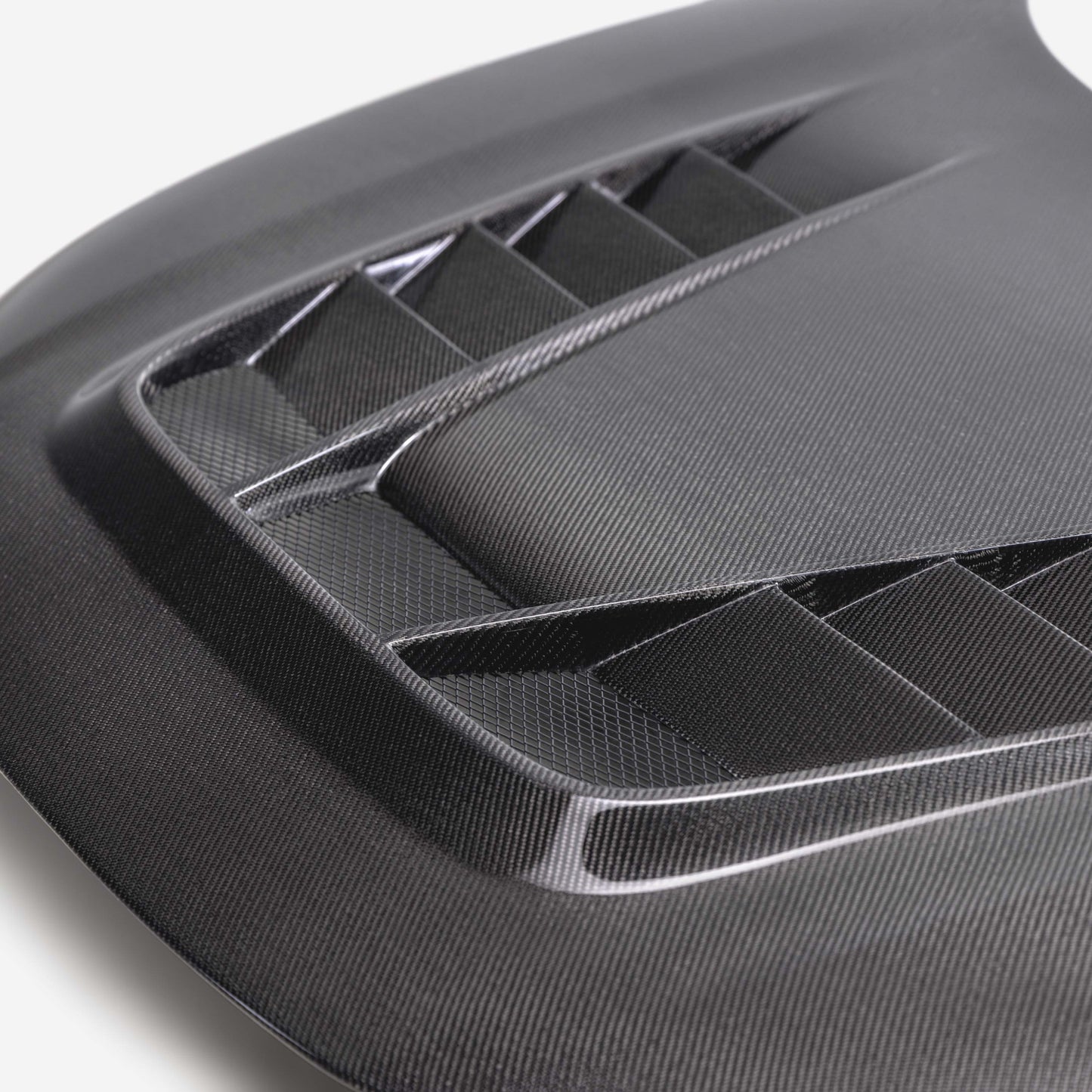 TV-Style Double Sided Carbon Fiber Hood For 2023-2024 Honda Civic Type R