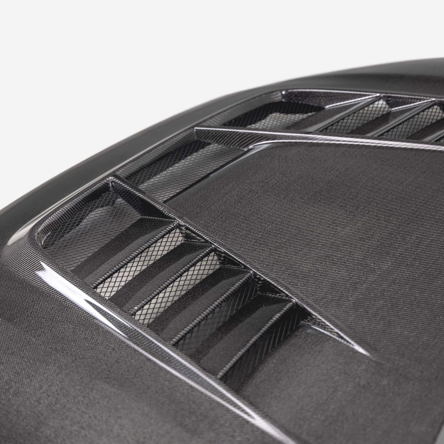 TV-Style Double Sided Carbon Fiber Hood For 2023-2024 Honda Civic Type R