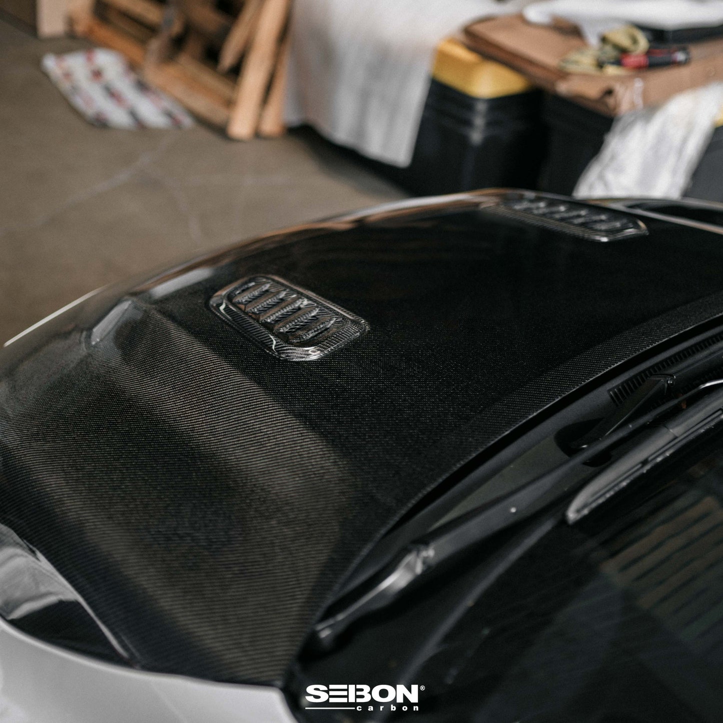 OEM-style Double-Sided carbon fiber hood for 2023-2025 Toyota GR Corolla