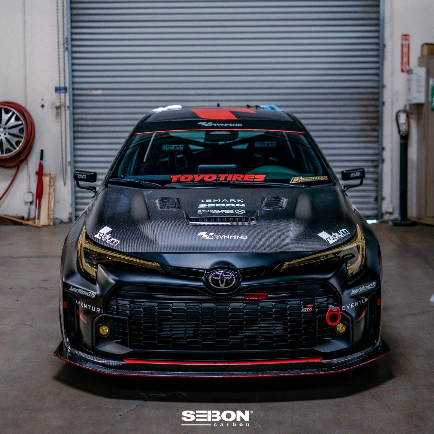 VS-Style Carbon Fibre Hood For 2023-2025 Toyota GR Corolla