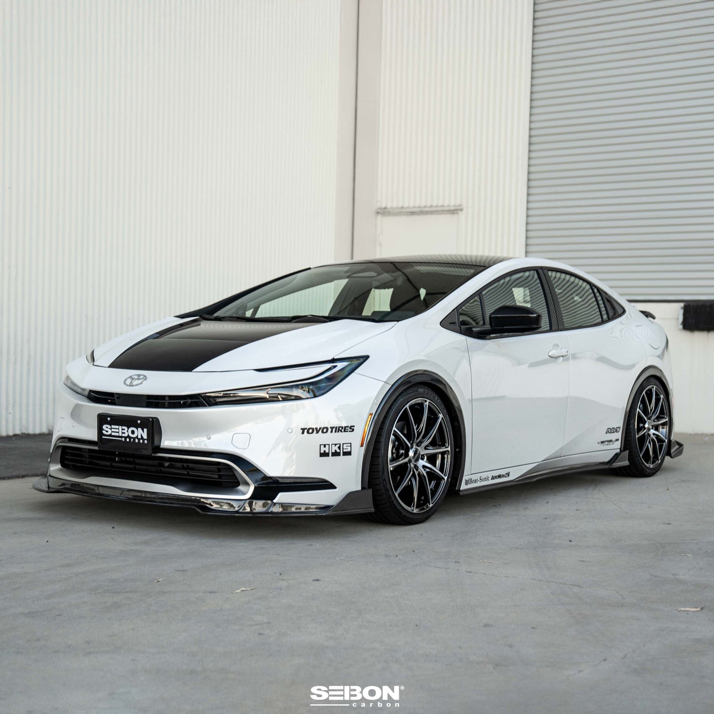 VT-Style Carbon Fiber Hood For 2023-2025 Toyota Prius / Prius Prime