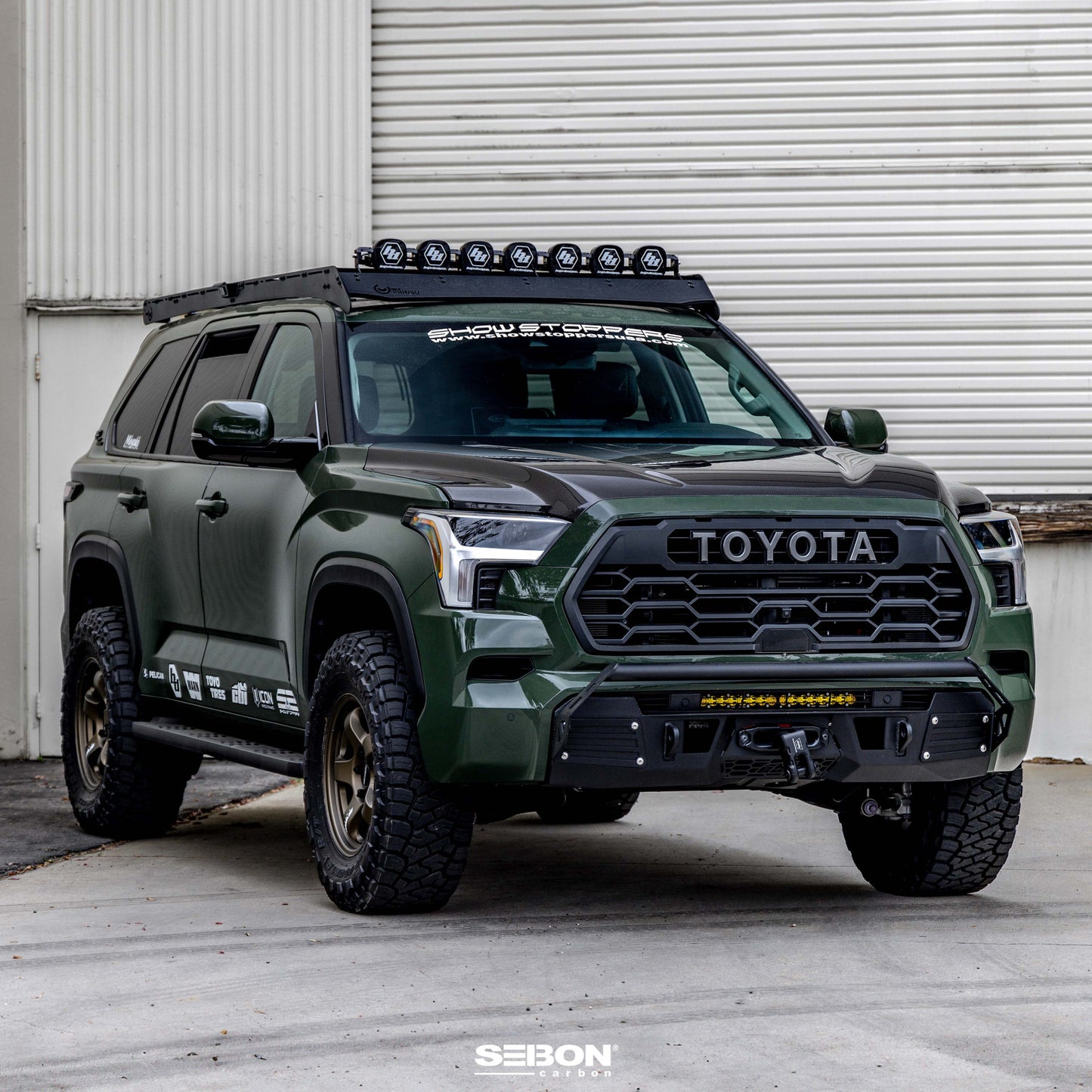 OEM-Style Carbon Fiber Hood For 2022-2024 Toyota Tundra / 2023-2024 Toyota Sequoia