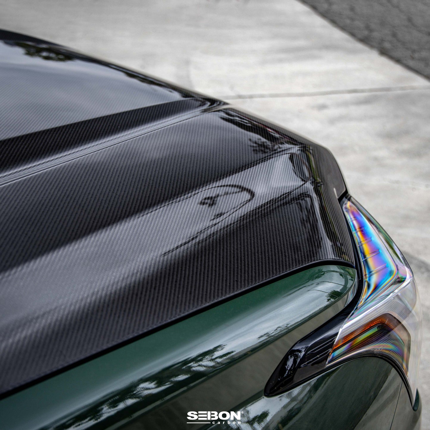 OEM-Style Carbon Fiber Hood For 2022-2024 Toyota Tundra / 2023-2024 Toyota Sequoia