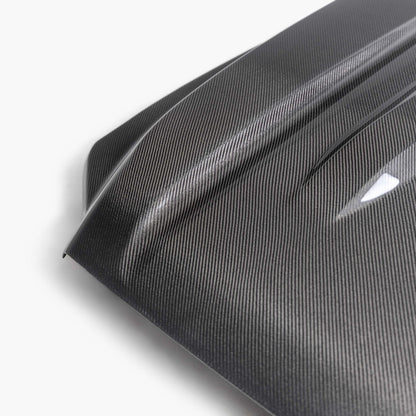 TR-Style Carbon Fiber Hood For 2024-2025 Toyota Tacoma / 2025 Toyota 4Runner