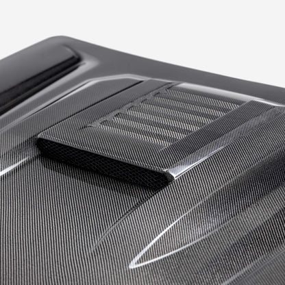 TR-Style Carbon Fiber Hood For 2024-2025 Toyota Tacoma / 2025 Toyota 4Runner