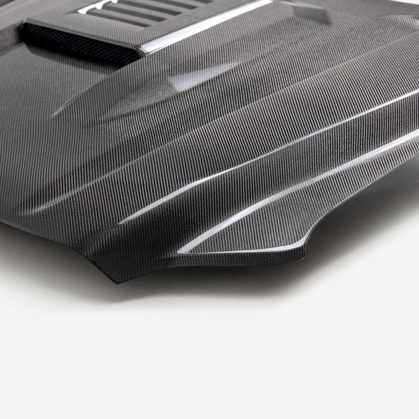 TR-Style Carbon Fiber Hood For 2024-2025 Toyota Tacoma / 2025 Toyota 4Runner