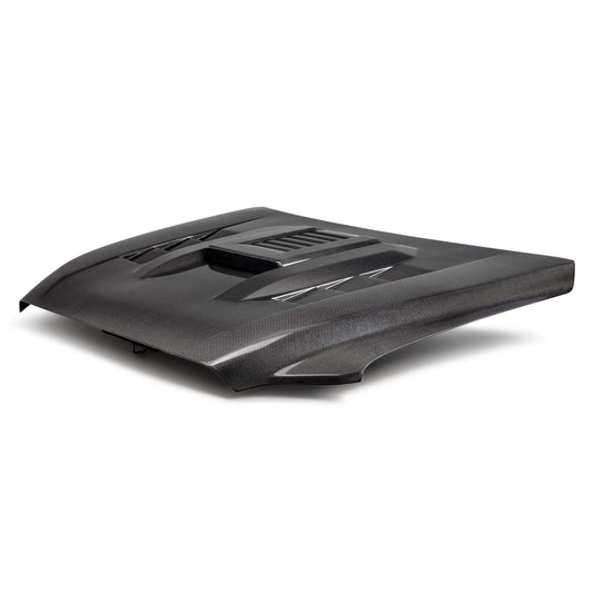 TS-Style Carbon Fiber Hood For 2024-2025 Toyota Tacoma / 2025 Toyota 4Runner