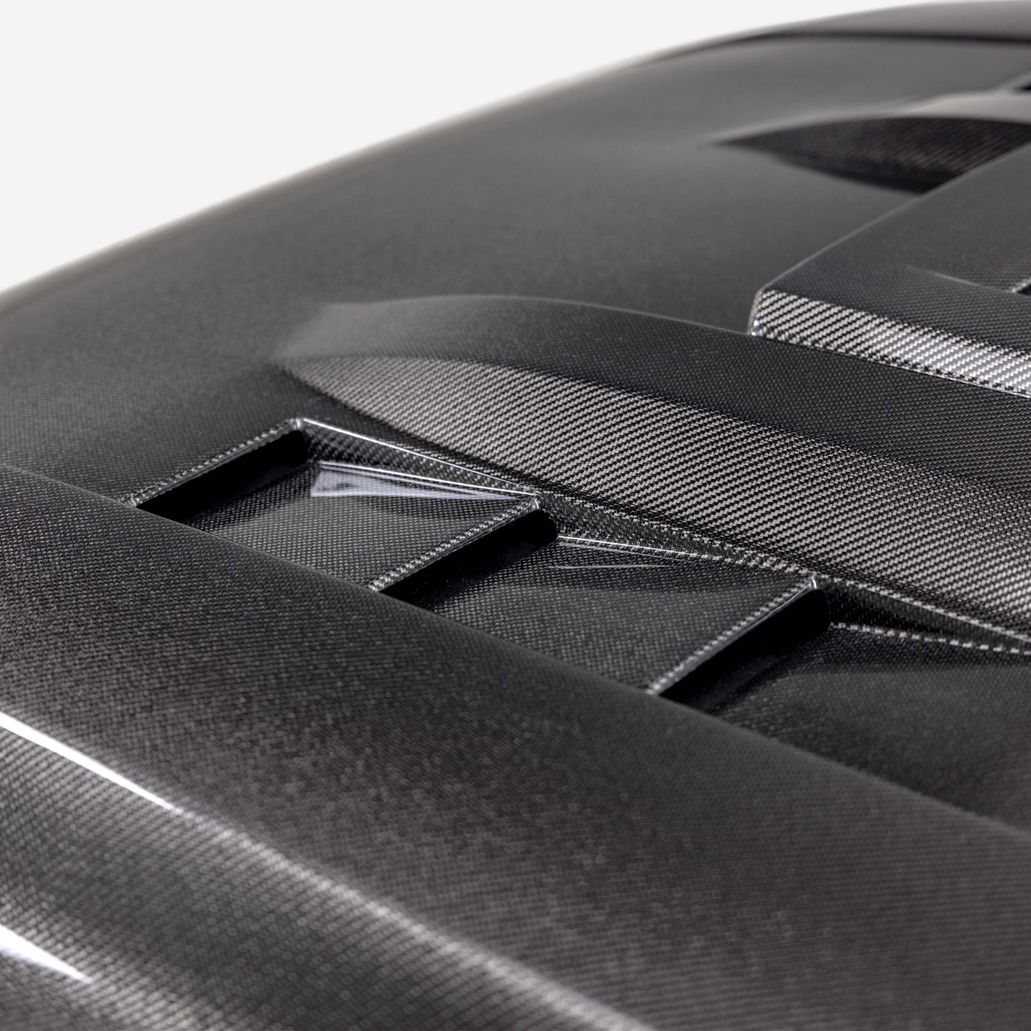 TS-Style Carbon Fiber Hood For 2024-2025 Toyota Tacoma / 2025 Toyota 4Runner