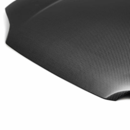 OEM-Style Dry Carbon Fiber Hood For 1992-1995 Honda Civic Coupe / Hatchback - Matte