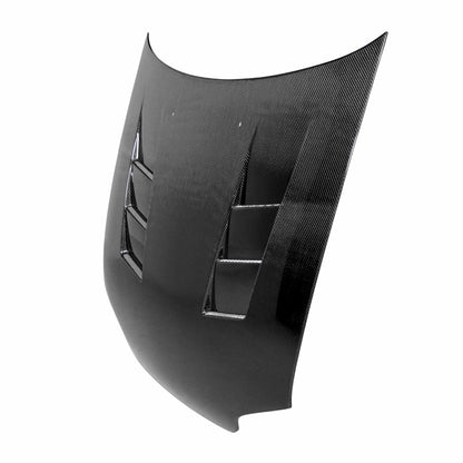 TS-Style Carbon Fiber Hood For 1992-1995 Honda Civic 2DR/3DR
