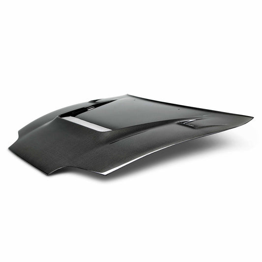 Seibon KB-style carbon fiber hood for Toyota Supra - view 2