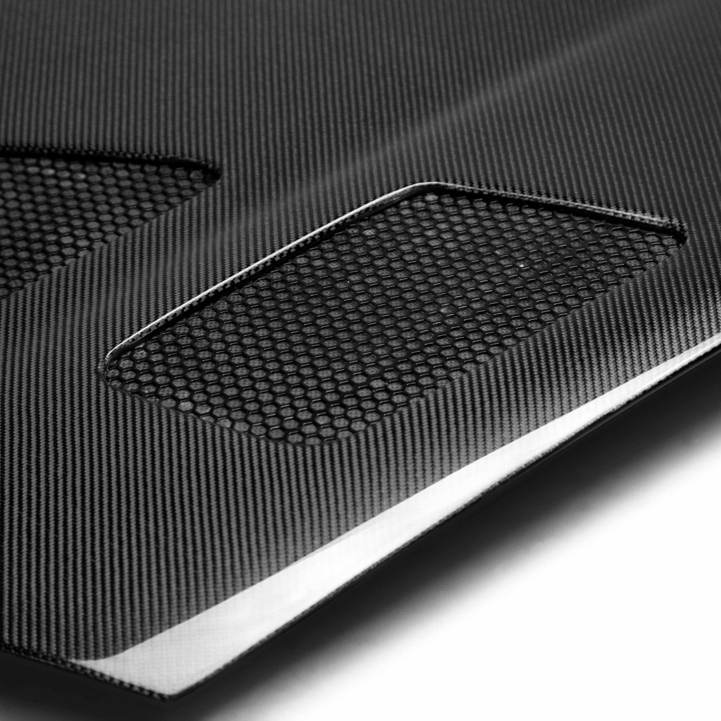 TR-Style Carbon Fiber Hood For 1993-1998 Toyota Supra