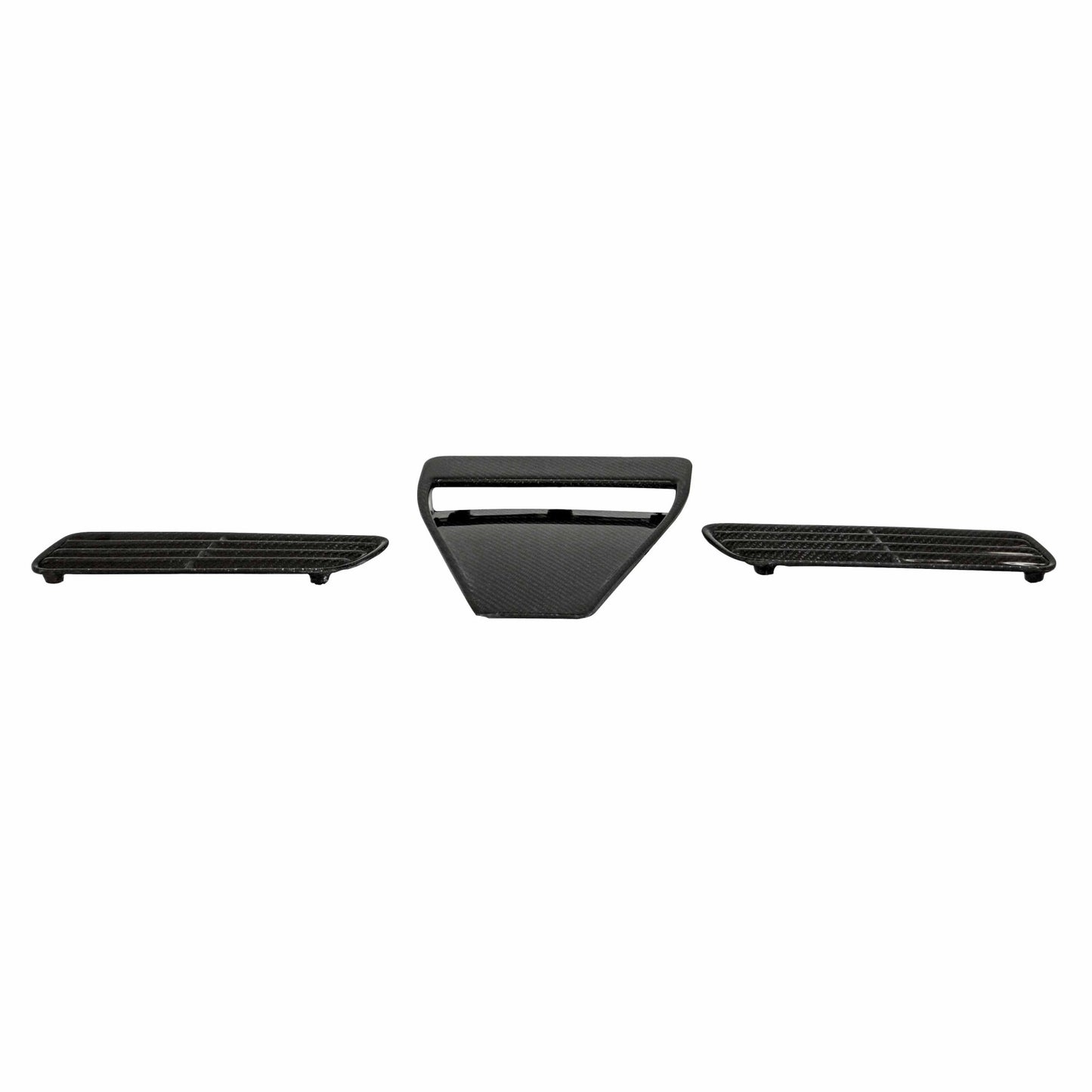 OEM-Style Carbon Fiber Hood Scoop For 2008-2015 Mitsubishi Lancer EVO X