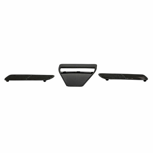 OEM-Style Carbon Fiber Hood Scoop For 2008-2015 Mitsubishi Lancer EVO X