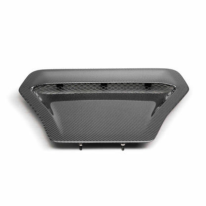 OEM-Style Carbon Fiber Hood Scoop For 2017-2021 Honda Civic Type R