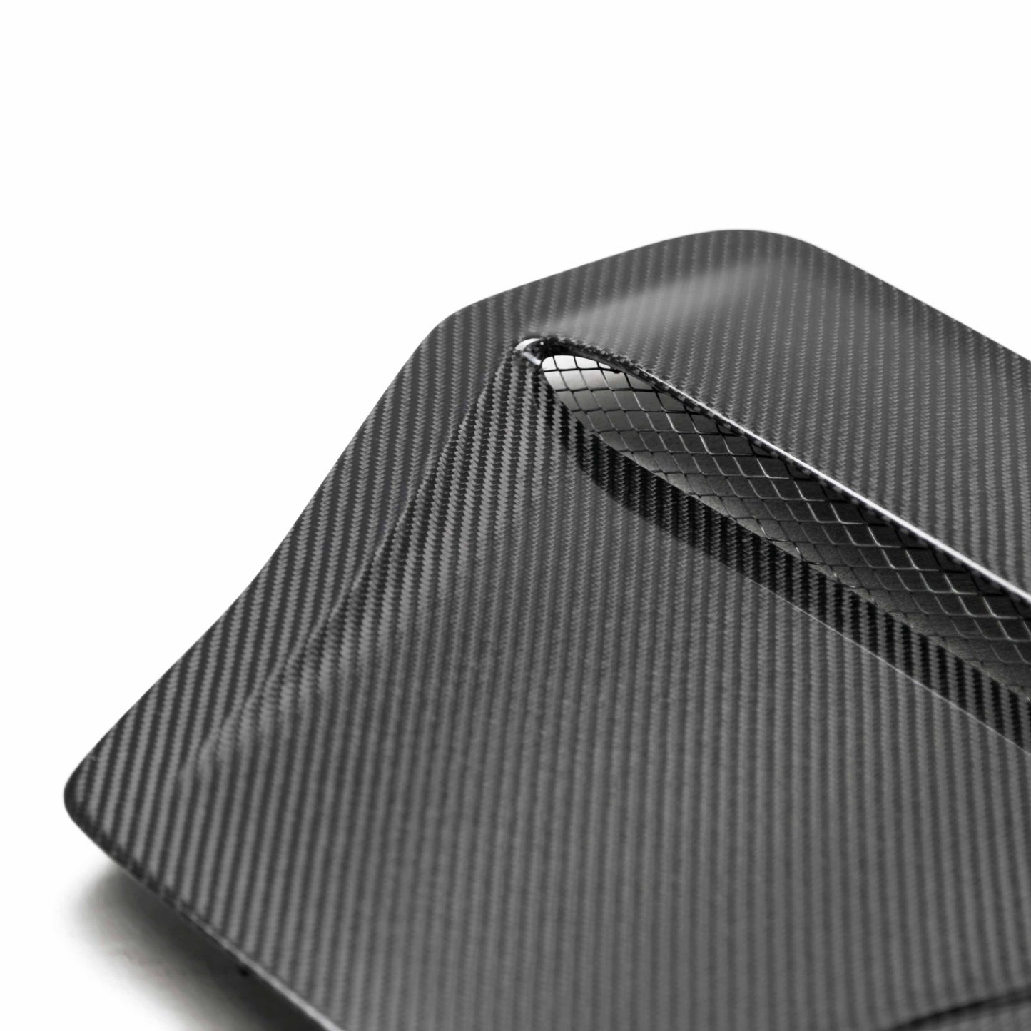 OEM-Style Carbon Fiber Hood Scoop For 2017-2021 Honda Civic Type R